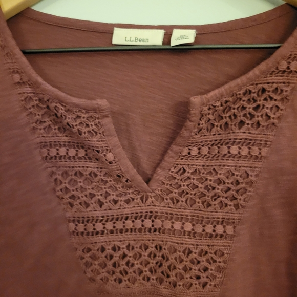 L L Bean XL top, 3/4th sleeves, good condition - Picture 3 of 5